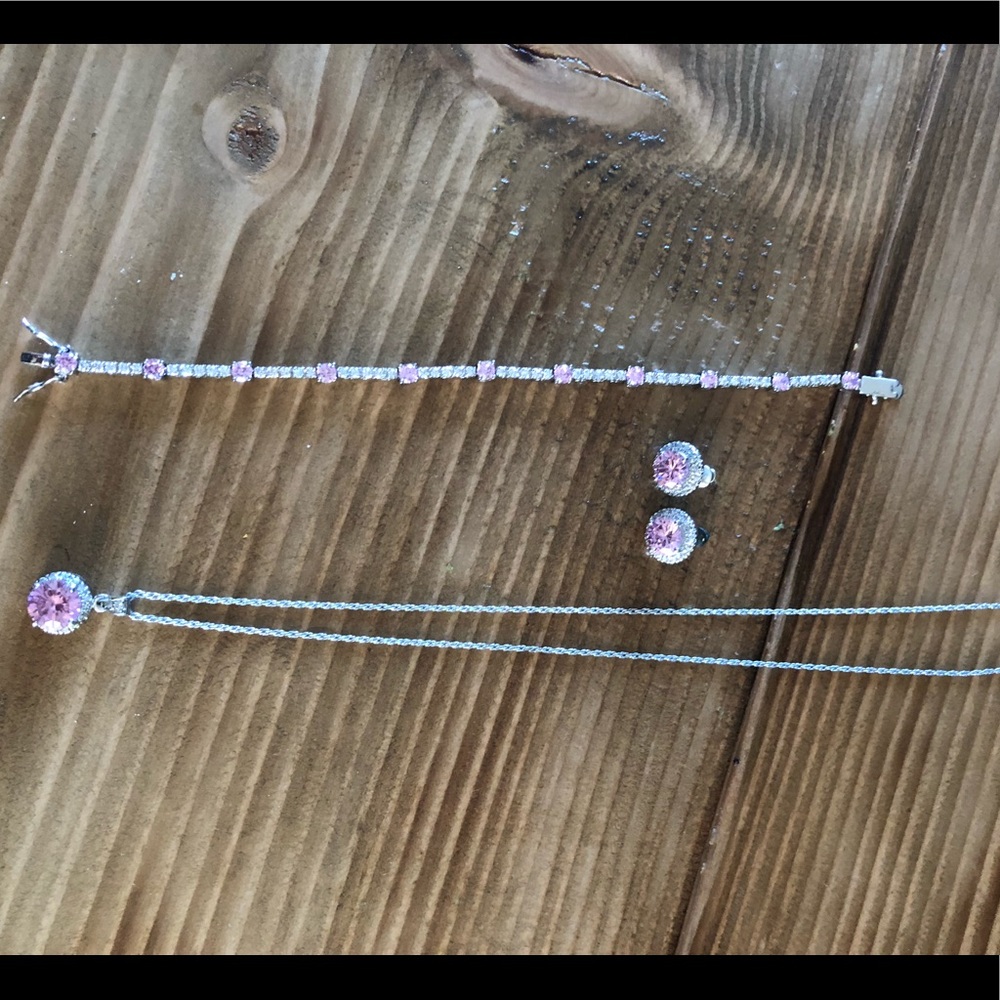 Cubic zirconia 3 piece set